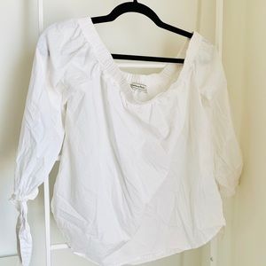Off-the-shoulder blouse